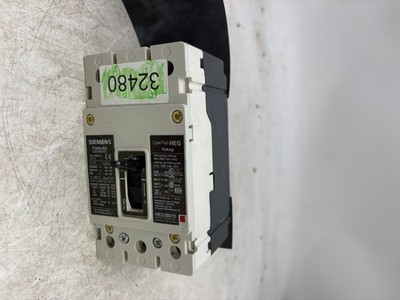 Siemens HEG3B070 Circuit Breaker 70 Amp 3 Pole 480 Vac 1 Per Order
