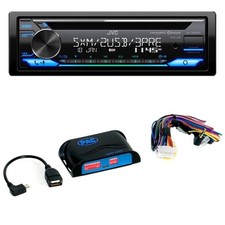 JVC KD-T925BTS CD Receiver w/ Bluetooth, Dual USB, SiriusXM, Alexa, 13-Band EQ