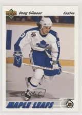 1991-92 Upper Deck French Doug Gilmour #558 HOF 8s6