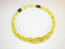AUTOMOTIVE WIRE 18 GAUGE HIGH TEMP GXL 25FEET YELLOW/GRAY MOTORCYCLE CAR TRUCK