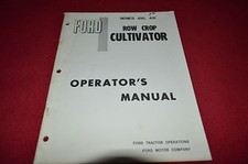 Ford Tractor 450 451 Cultivator Operator's Manual CHPA