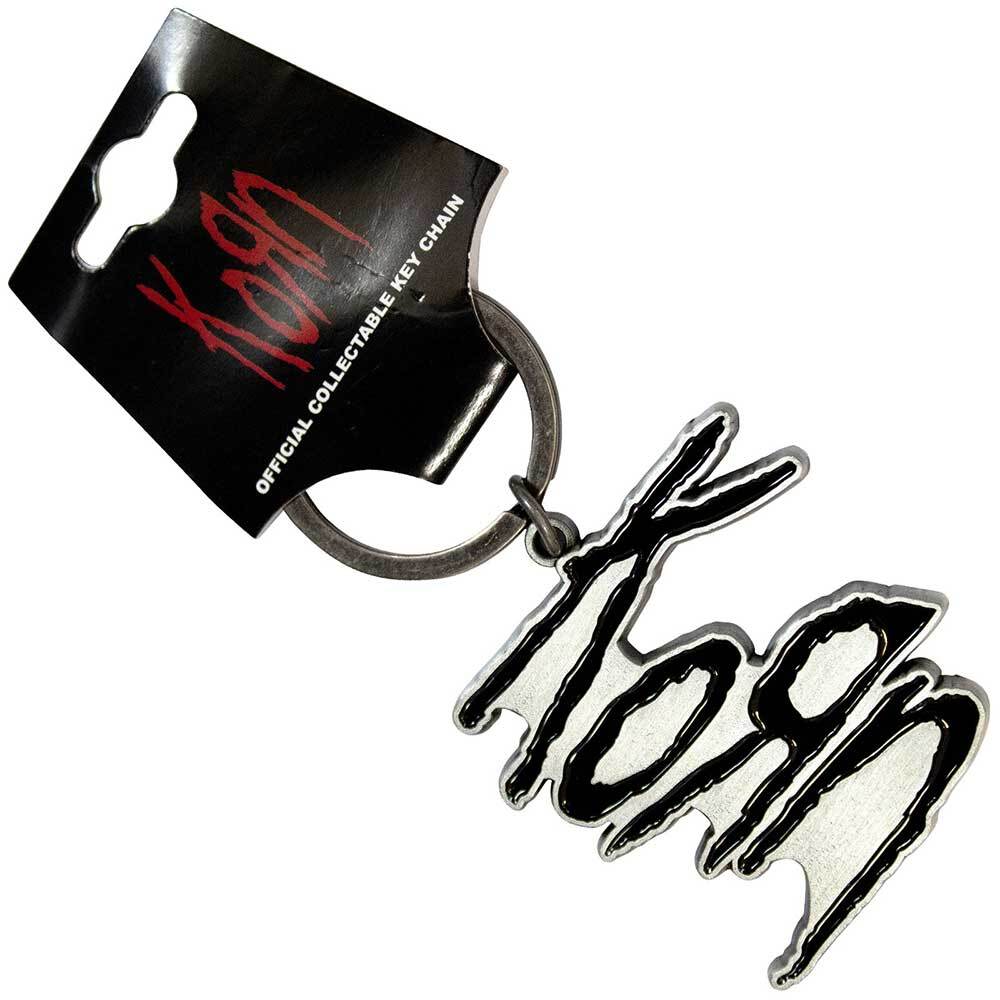 Official AC/DC Keyring Keychain – Classic Band Logo Patch Keychain (Black)