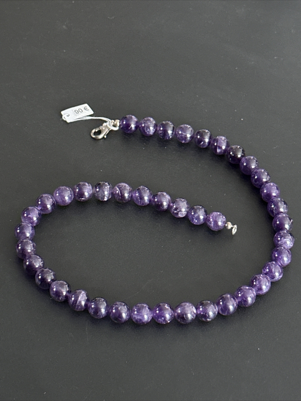 Very Beautiful Solid Silver Craftsman Amethyst Pe… - image 1