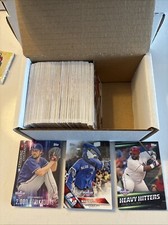 2016 Topps Opening Day Complete Set 1-200 + 3 Insert Set With Mascot