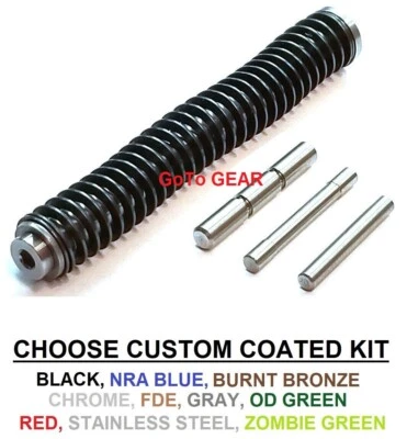 GOTO GEAR GTG Stainless Steel Guide Rod Assembly & Pin Kit For GLOCK 17 or 19 Gen 1 2 3