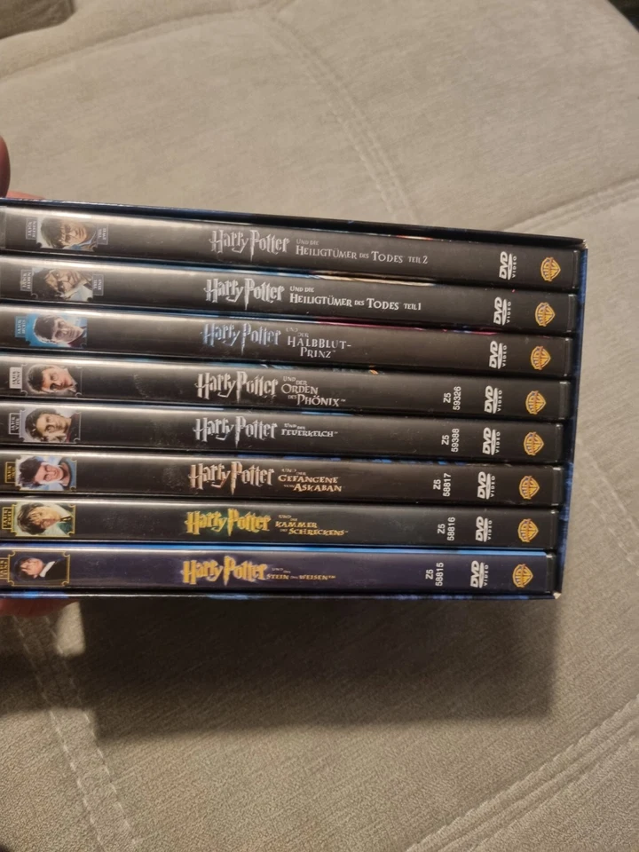 DVD-BOX - HARRY POTTER - COMPLETE COLLECTION - 8 FILME- 8 DISC SET - Bild 4 von 4