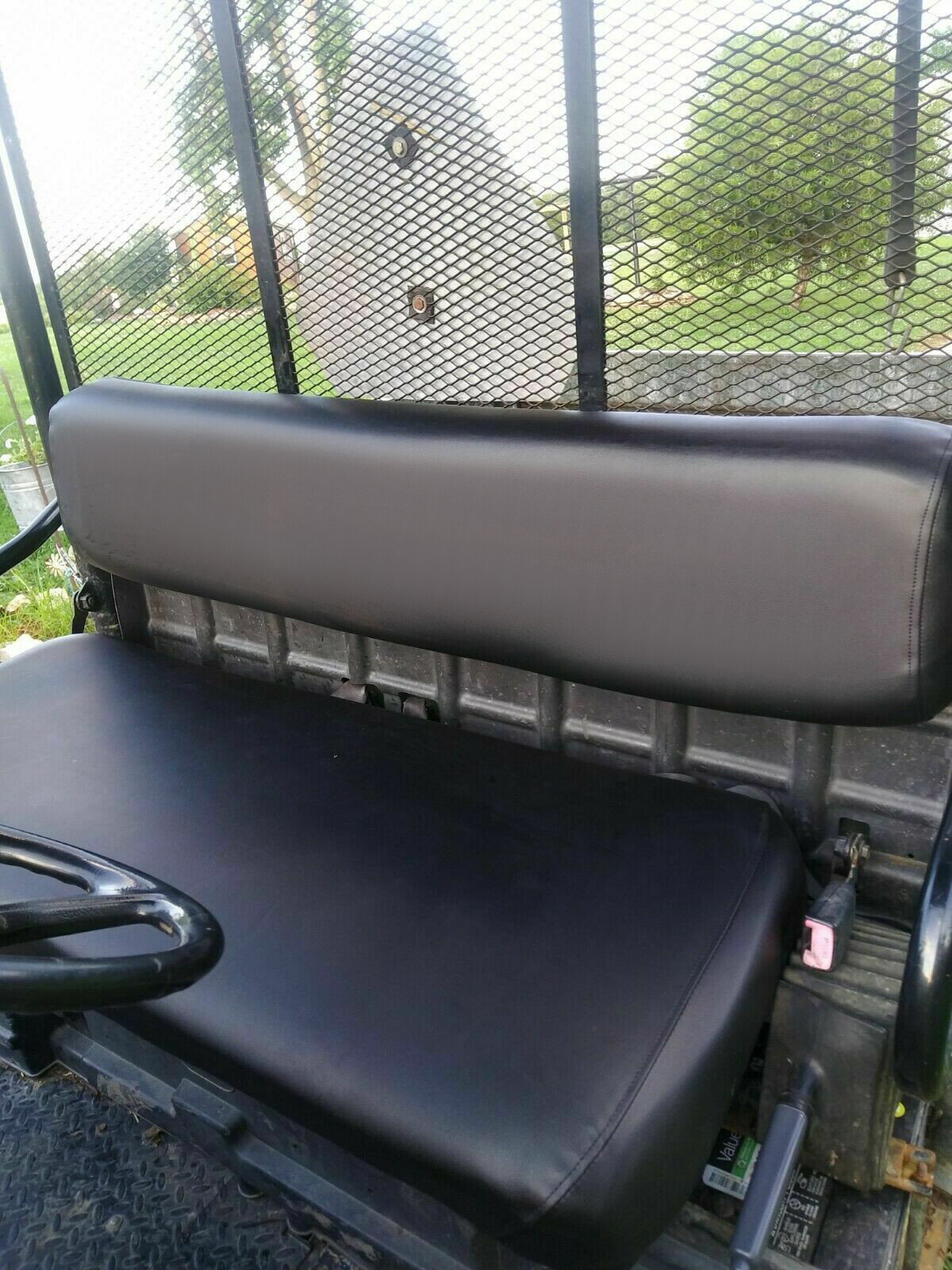 New Black UTV Vinyl Seat Cover For Kawasaki Mule 2500 2510 3000 3010