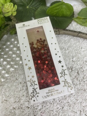 essence XMAS KISSES Blush & Highlighter Duo Kombination matt + shimmer 5,5g neu