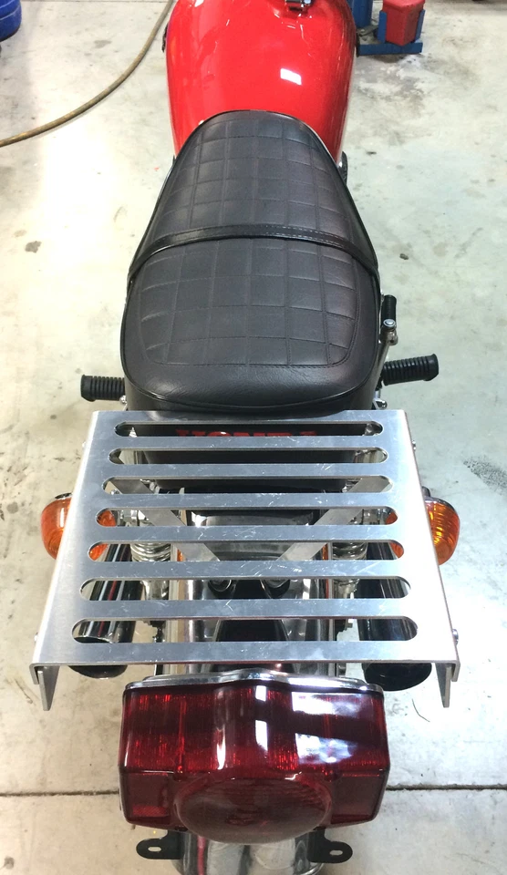 HONDA CB350 CL350 CB450 CL450 CB200 CB175 CA175 ALUMINIUM LUGGAGE RACK - Image 4 of 4