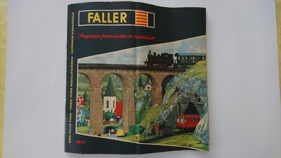 Faller HO Modelleisenbahn Buch Vintage