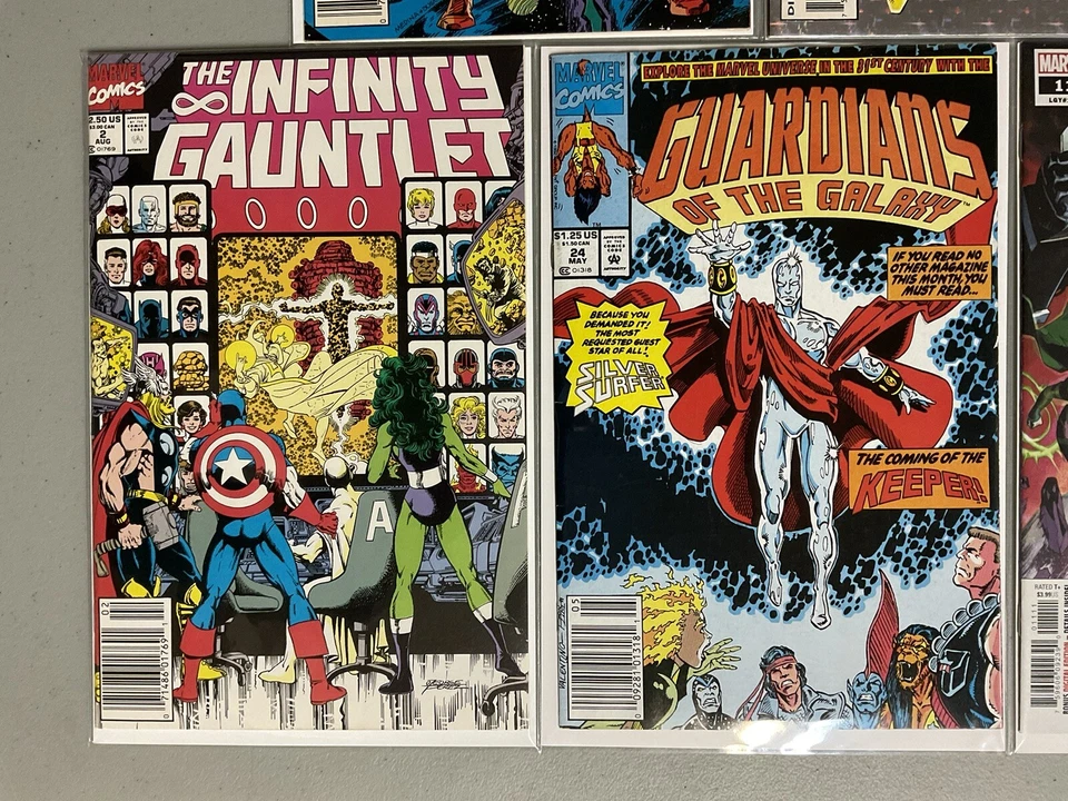 🔥MCU Comic Keys🔥Guadians Lot: #1 1 2 24 11 Warlock, Infinity🔥NM-(9.0-9.4)🔥 - Image 3 of 4