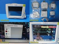 Philips Intellivue MP30 (M8002A) Patient Monitor W/ MMS Module & NEW Leads~35224