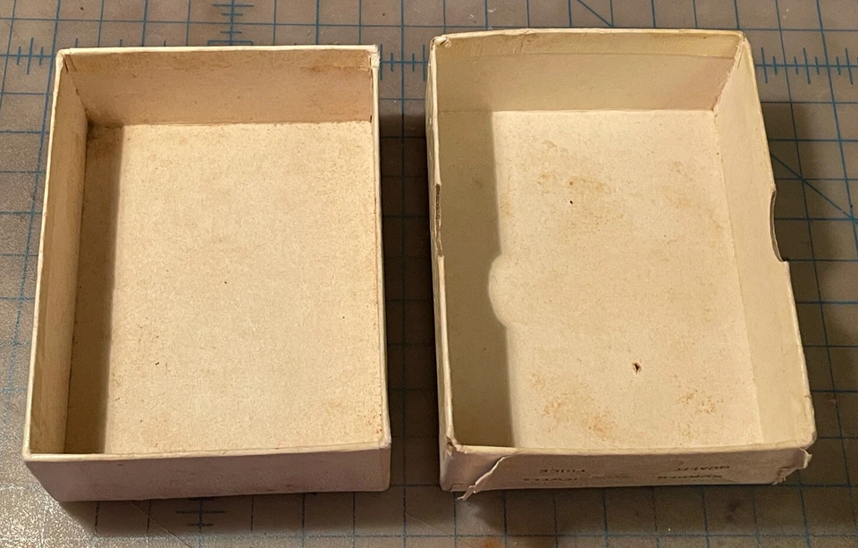 Caja de reloj exterior Bulova Fifth Avenue de colección estuche marrón publicidad cartón Foto 3 de 3