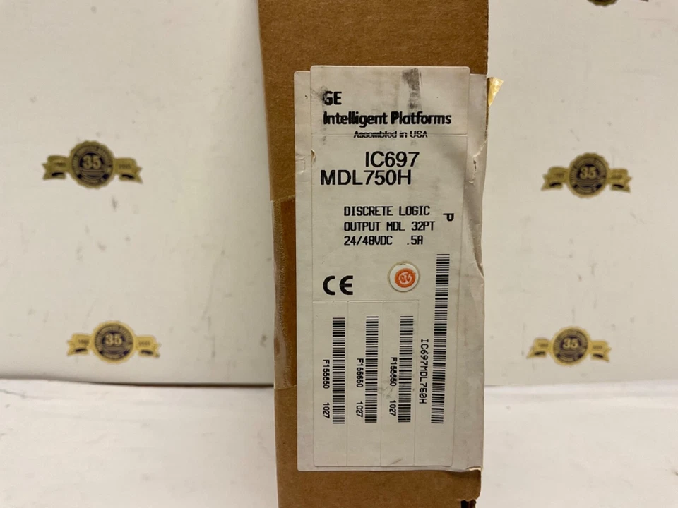 GE FANUC IC697 IC697MDL750H Discrete Logic Output Module 32PT 24/48VDC .5A NEW - Image 4 of 4
