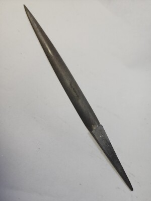 MERITAS #6 Swiss Made File, Round Side And Flat Side