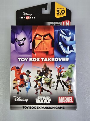 Disney Infinity 3.0 Toy Box Takeover Expansion Game New In Box PERFECT GIFT LOOK