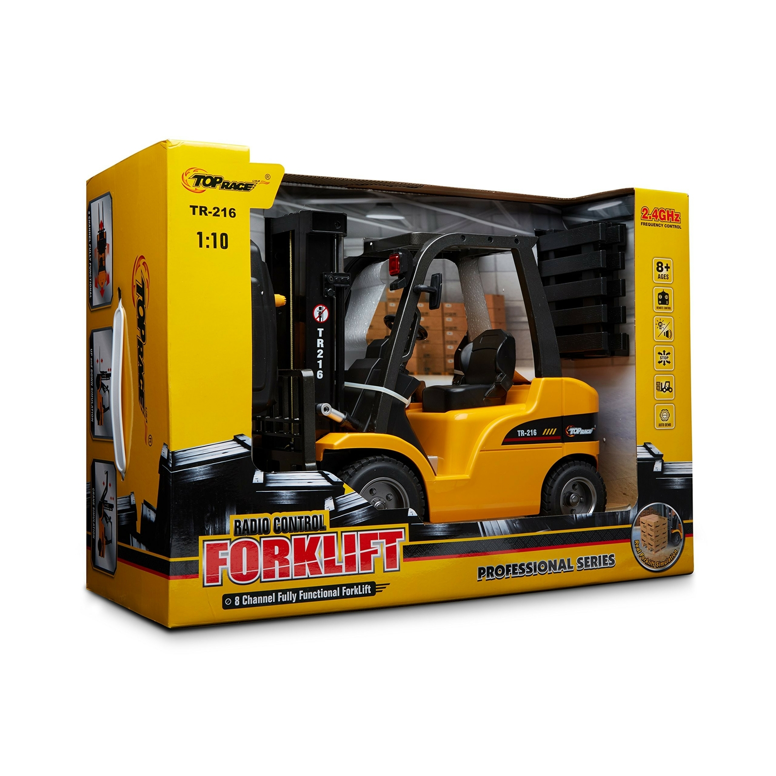 top race jumbo remote control forklift