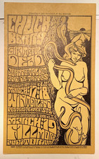 GRATEFUL DEAD CHUCK BERRY FILLMORE 1967 BILL GRAHAM POSTCARD BG-55 N/M B-17