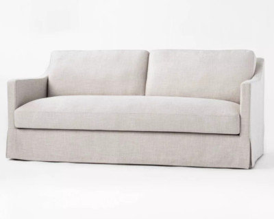 Vivian Park 72 x 36.5 x 33inch Slipcovered Sofa designed with Studio McGee Cream