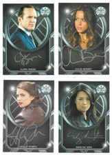 Marvel Agents Of SHIELD Season 1 & 2  -  Autograph and Costume Card Selection  