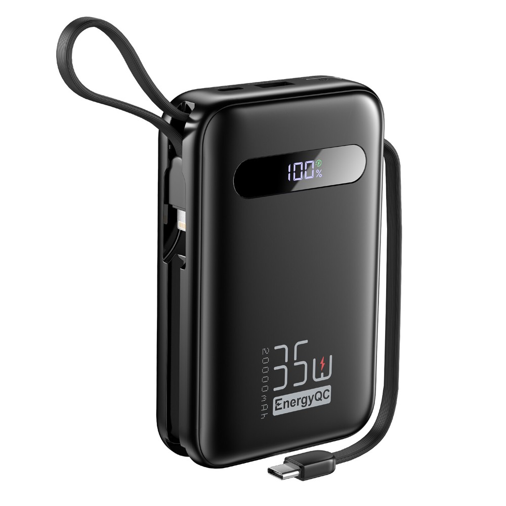 20000mAh 35W PD Fast Charging Power Bank for iPhone QC 4.0 Portable