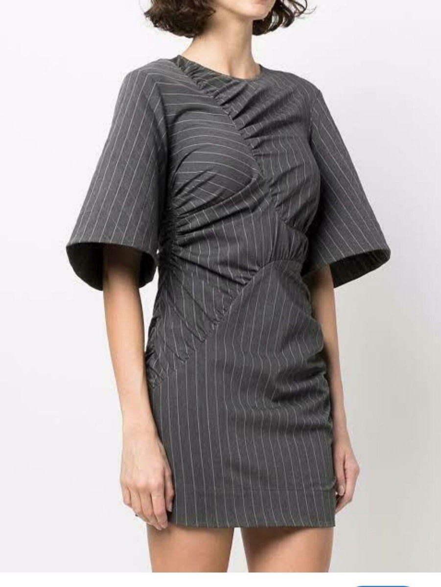 Jacquard detail short dress Riu ネイビー Jacquard detail short dress – Riu