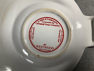 One Campbell's Soup Advertising Platter/Snack Plate by Westwood | eBay