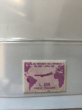 REPUBBLICA GRONCHI ROSA  £.205 CERTIFICATO CARRARO
