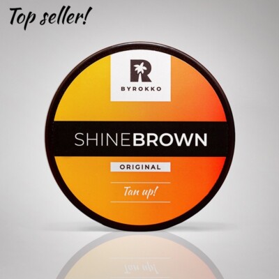 BYROKKO SHINE BROWN 210ml Bräunungs/ Premium-Sonnenschutz GEWERBLICHER VERKÄUFER
