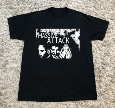 Collection Massive Attack Band Gift Fans Black All Size T-Shirt AE407