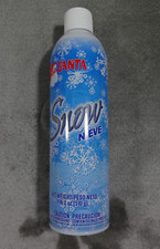 Santa Fake Snow Spray Aerosol Decorate Tree by hand, Nieve 510g - 18 oz Can