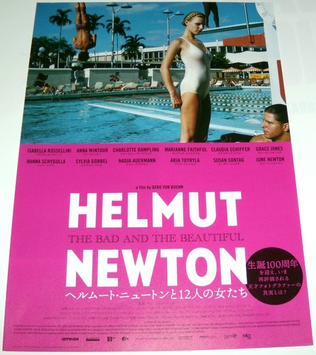Helmut Newton The Bad The Beautiful Photographer Lynch Japanese Chirashi 2 Ebay