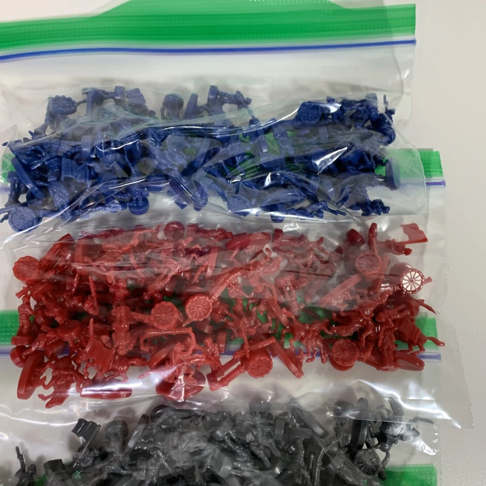 2010 RISK Game of Global Domination Replacement Pieces 5 army colors, uncounted - Image 4 of 4