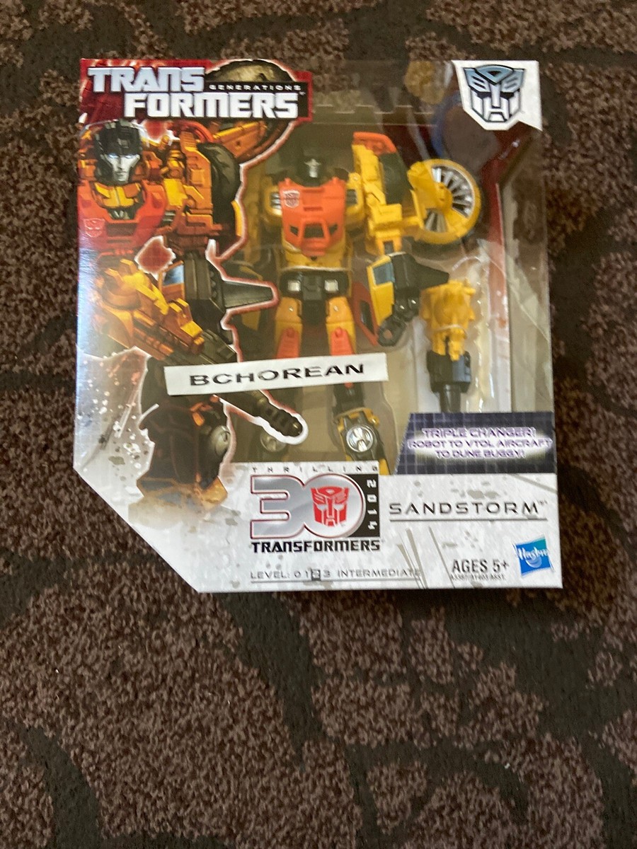 Hasbro Generations Thrilling 30 Voyager Sandstorm Action Hasbro Generations Thrilling 30 Voyager Sandstorm Action