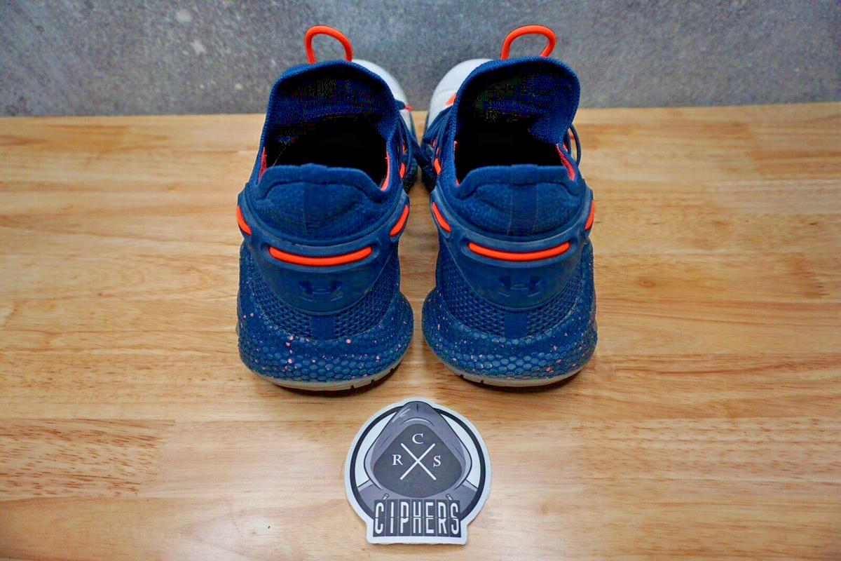 Size 9.5 - Under Armour Curry 6 Splash Party Blue Basketball Shoes