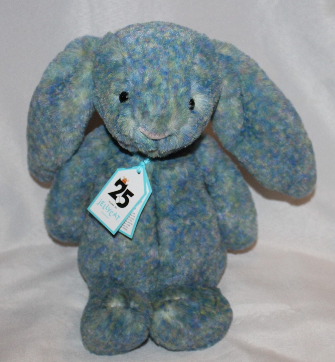 Jellycat Bashful Bunny Luxe Bunny Azure Large 25th Anniversary