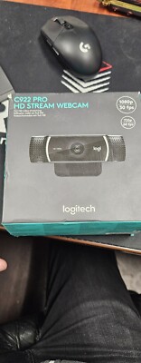 NEW Logitech 1080P Pro Stream Webcam Model V-U0028 Sealed FAST US SHIP