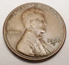 1925 S Lincoln Wheat Cent / Penny  *VF - VERY FINE*  **FREE SHIPPING**