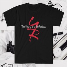 The Young And The Restless Y&R TV Show Men's Black Size S to 5XL