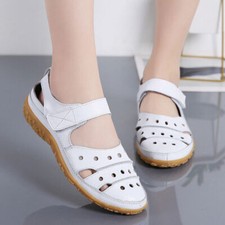 Women Orthopedic Sandals Summer Slippers Flat Shoes Sizes Comfy Closed Toe Mules