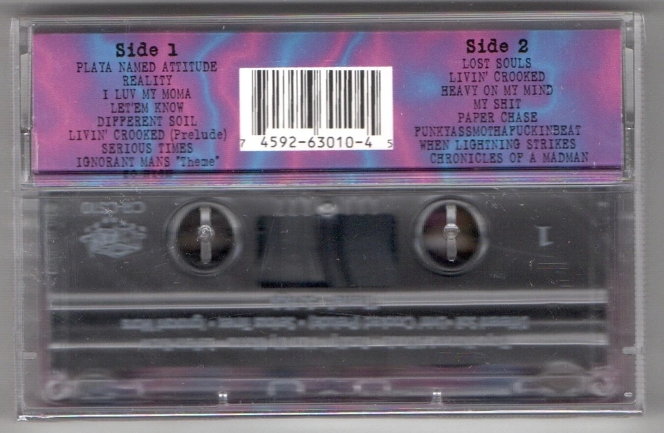 ATTITUDE Serious Times SEALED Gangsta Rap G-Funk Tape Alabama Chip Records 1997 - Image 2 of 3