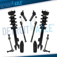 Rwd 10pc Front Struts Tie Rods Sway Bars For 2012-2014 Dodge Charger Challenger