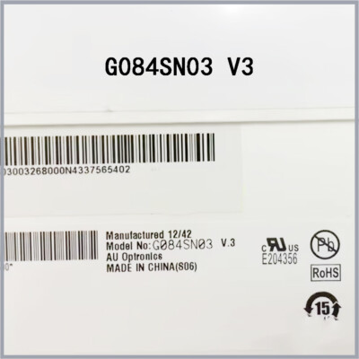 New 8.4'' G084SN03 V3 800*600 Highly clear LCD Display Screen Fully Teste For Auo