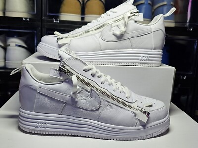 Mens Size 13 - Nike Lunar Force 1 Low Acronym AF100 Triple White 