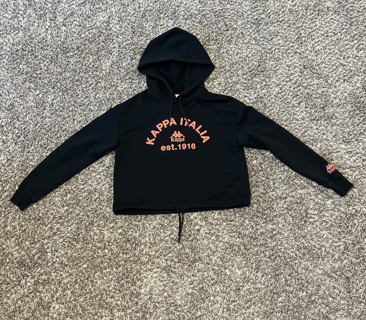 Authentic Kappa Italia 1916 Pullover Hoodie Women's EU 40 US