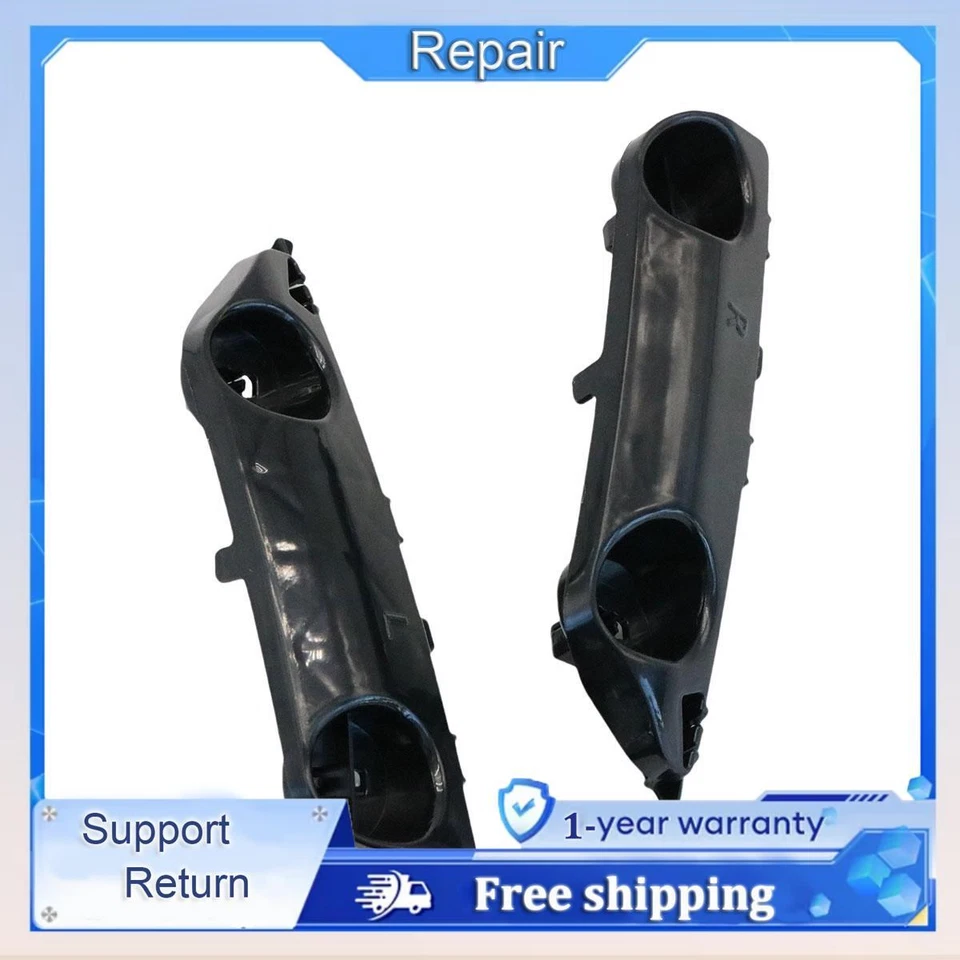 Juego de soportes de parachoques delanteros izquierdo y derecho para Nissan March Micra K13 2011-2015 Foto 2 de 4