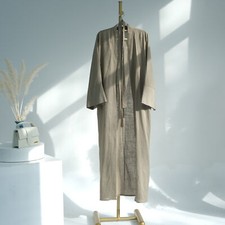 Dubai Abaya Muslim Women Open Kimono Cardigan Dress Kaftan Islamic Robe Turkey