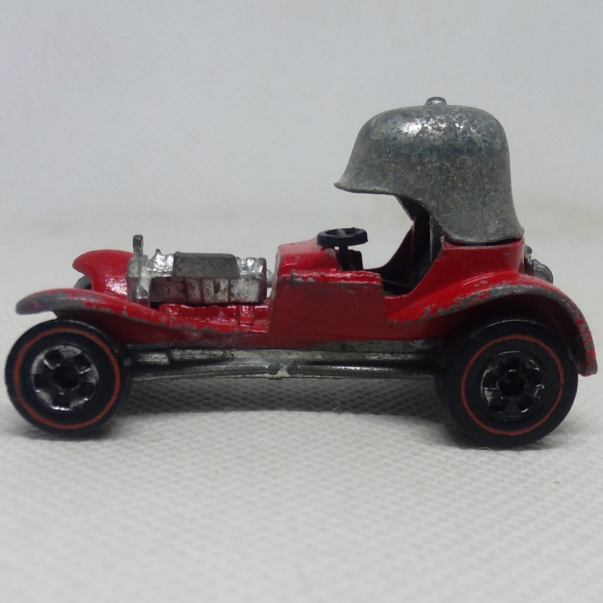 Hot Wheels Redline Red Baron Car 1969 Red Made In Hong Kong | eBay