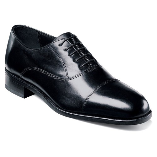 Leather Oxford Dress Shoes Black 17168 