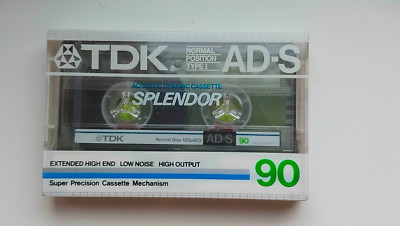 TDK AD-S 90 Tape Cassette SEALED Japan Market
